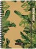 BRUNNEN Schülerkalender (2024/2025) „Jungle Leaves, 2 Seiten = 1 Woche, A5,...