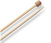 Prym 222114-1 Stricknadeln aus Bambus, 33 cm, 3,50 mm, Holzfarben, 3,5 mm