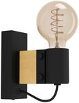 EGLO Wandlampe Bailrigg, rechteckige Wandleuchte f&uuml;r innen, FSC100HB |...