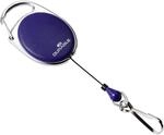 Durable Schlaufenclip Jojo Style (mit Federhaken) 1 St&uuml;ck, dunkelblau, 832707
