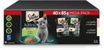 Sheba Katzen Nassfutter f&uuml;r Kitten im Portionsbeutel Feine Vielfalt mit Lachs...