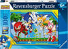 Ravensburger Kinderpuzzle 12001134 - Nichts kann Sonic aufhalten - 100 Teile XXL