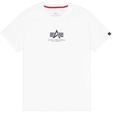 ALPHA INDUSTRIES Herren Basic T Ml T-Shirt, Wei&szlig;, 3XL