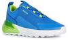 Geox Jungen J Activart Illuminus Sneaker, Blau, 27 EU