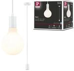 Paulmann 71135 Pendelleuchte Ravi IP44 E27 max. 60W Wei&szlig; matt Pendel ohne