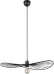 Reality Leuchten Pendelleuchte Chapeau R31451032, Metall Schwarz matt, exkl. 1x E27