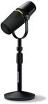 Shure MV7+ Dynamisches Podcast-Mikrofon USB-C und XLR mit St&auml;nder - Schwarz 