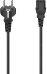 Hama Netzkabel, Schutzkontakt-Stecker - 3-pol.-Kaltger&auml;tezuleitung, 1,5 m,...