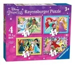 Kinderpuzzle 12, 16, 20, 24 Teile - Disney Prinzessinnen