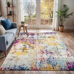 Livabliss Dunkirk Moroni Teppich 160x220 cm &ndash; Wei&szlig;, Rosa