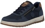 Rieker 37029-14 Herren Schn&uuml;rschuh Synthetik blau blau
