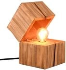 Trio Leuchten Tischleuchte Treasure 514110130, Holz naturbelassen, inkl. 1x E14...