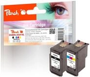 Peach C540/541 Spar Pack Druckk&ouml;pfe XL (BK, C) ersetzt Canon PG-540XLBK,...