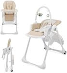 Kinderkraft TUMMIE Hochstuhl 2 in 1, Kinderhochstuhl, Babystuhl, Kombihochstuhl, ab