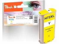 Peach H72 Druckerpatrone XL gelb ersetzt HP No. 72XL Y, C9373A für z.B. HP...