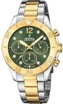 Festina Damen Uhr Analog Edelstahl 316L Multi - Quarz Chronograph - Mineralglas