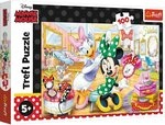 Trefl - Puzzle 100 Teile, Minnie im Kosmetiksalon, Disney, 5+
