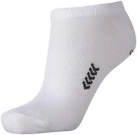 hummel Unisex Ankle Sock, White, Size 8