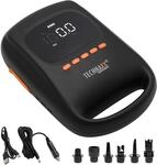 Technaxx SUP Pumpe Elektrisch Akku 20 PSI, Kabellose Luftpumpe f&uuml;r Stand Up...