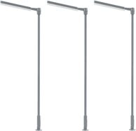 FALLER 180121 - LED-Kreuzmastleuchte, kaltwei&szlig;, 3 St&uuml;ck - Spurweite H0