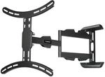 Hama TV Wandhalterung schwenkbar, neigbar, Langer Arm (TV Wandhalterung 32-65 Zoll,