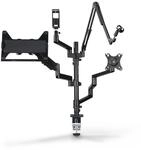Hama Monitor Halterung f&uuml;r Streaming Setup (4 Arme, h&ouml;henverstellbar,...