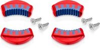 KNIPEX 2 Paar Kunststoffeins&auml;tze 2K f&uuml;r 81 11 250 / 81 13 250, 81 19 250 V02