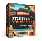DENKRIESEN Stadt Land VOLLPFOSTEN Urlaubs Edition | Das Kartenspiel