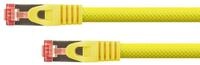 Python Cat.6 RJ45 Ethernet LAN Patchkabel mit Rastnasenschutz und Nylongeflecht,
