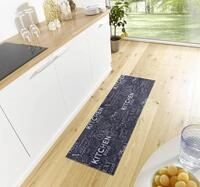 Hanse Home Cook & Clean K&uuml;chenl&auml;ufer &ndash; K&uuml;chenteppich Kitchen Food Motiv