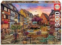 Educa - Puzzle 3000 Teile f&uuml;r Erwachsene | Colmar, 3000 Teile Puzzle f&uuml;r...