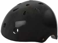 M-Wave Freestyle-Inline-BMX-Outdoor Helm, schwarz, L (58-61 cm)