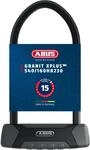 ABUS B&uuml;gelschloss Granit XPlus 540 + USH-Halterung - Fahrradschloss mit 13 mm