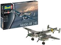 Revell Modellbau, Arado AR-240, Bausatz, Ma&szlig;stab 1:72, 70 Teile, Bastelset ab...