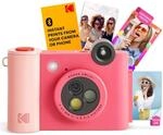 Kodak Smile+ 2-in-1 Digitale Sofortbildkamera & kabelloser Bluetooth-Fotodrucker -