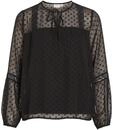 Vila Damen Viedee L/S Top/Su - Noos Bluse