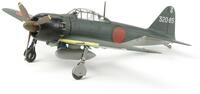 TAMIYA 300060779-1:72 WWII Mitsubishi A6M5 Zero Fighter, Grau