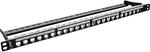 InLine 76824C Patchfeld 24-fach, Keystone Snap-In Leerblech Patchpanel, 19",...