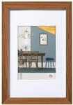 walther design Bilderrahmen eiche dunkel 60 x 80 cm mit Kunstglas und...