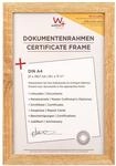 walther design Bilderrahmen eiche hell 21 x 29,7 cm (DIN A4) mit Kunstglas und