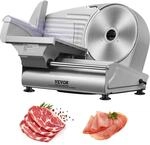 VEVOR Heimgebrauch Fleisch Allesschneider 180 W, 80&ndash;120 U/min Elektrische