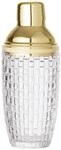 Bloomingville Cocktail Shaker, Klar, aus Glas und Edelstahl, Kapazit&auml;t 385 ml,
