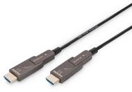 DIGITUS Glasfaser HDMI-Kabel &ndash; 10 m &ndash; UHD 4k 60Hz &ndash; abnehmbare Stecker |...