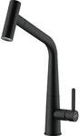 Franke 115.0625.190, K&uuml;chenarmatur Icon pull-out spray, Black Matt