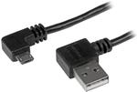 StarTech.com Micro USB Kabel mit rechts gewinkelten Anschl&uuml;ssen,...