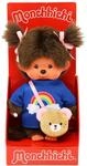 Sekiguchi 233724 - Original Monchhichi M&auml;dchen, Regenbogen T- Shirt mit Tasche...