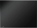 Legamaster Glasboard 90x120cm schwarz - Glastafel mit Whiteboard-Eigenschaften -