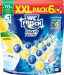WC FRISCH Kraft Aktiv Duftsp&uuml;ler Lemon 6x50g