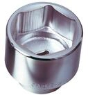 KS Tools 911.1046 1" CLASSIC Sechskant-Stecknuss, kurz, 46mm
