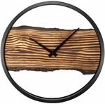 NeXtime 3263BR Wanduhr, Braun, 45cm